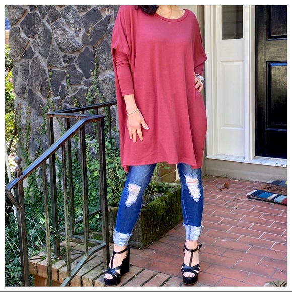 OVERSIZED LOOSE FIT KNIT SWEATER - Picture 8 of 11